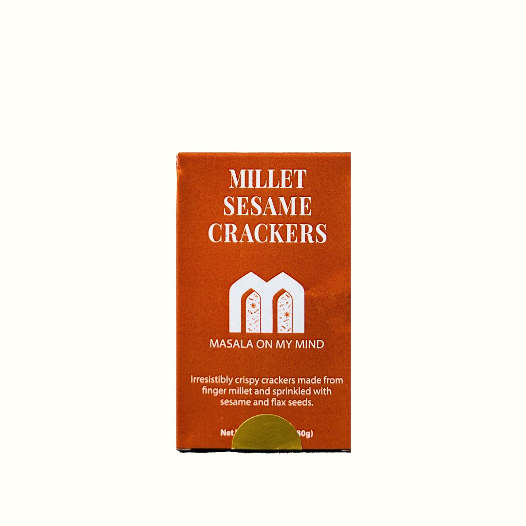 Millet Sesame Crackers